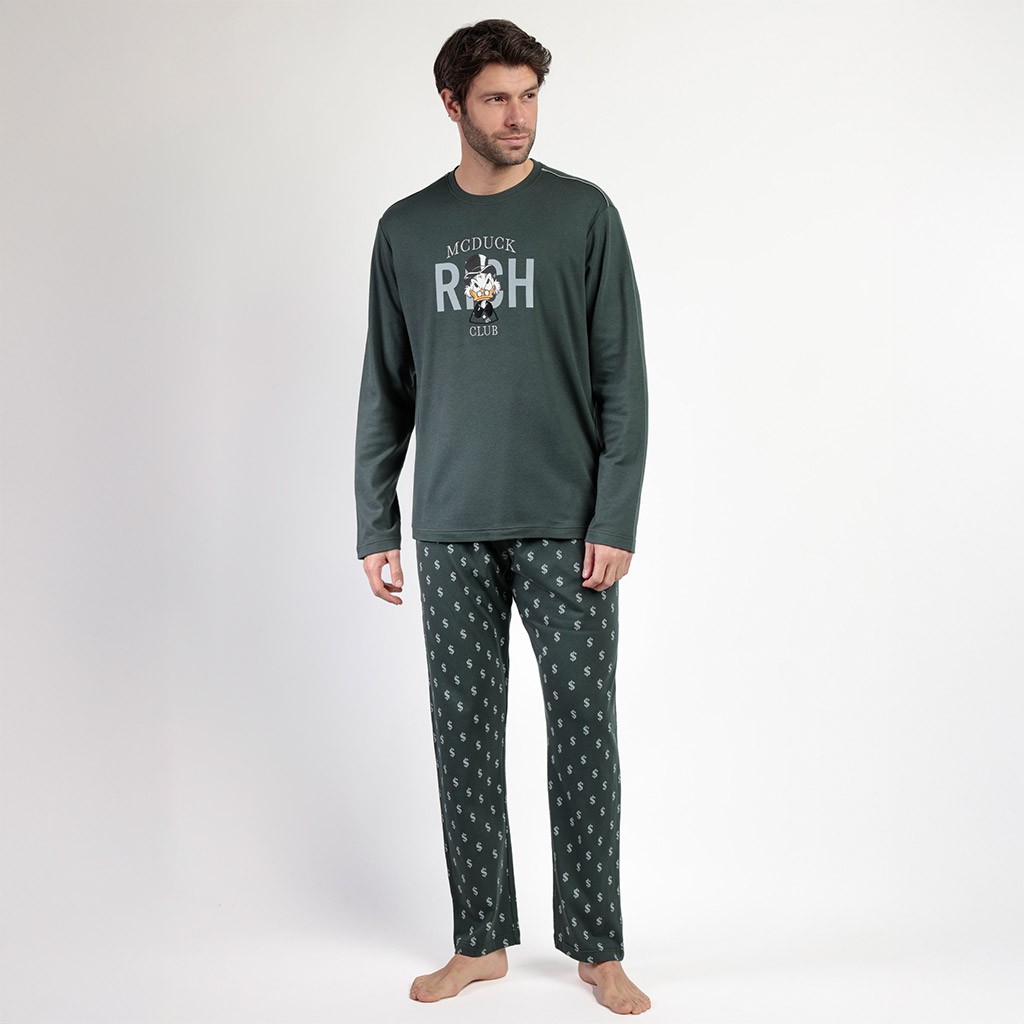 Pijama hombre tejido algodón McDuck