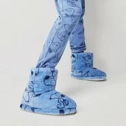 Zapatilla de casa tipo bota Snoopy