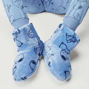 Zapatilla de casa tipo bota Snoopy