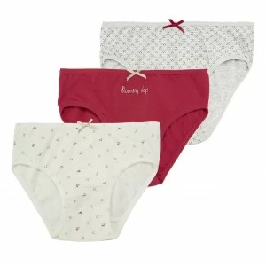 Braga ni&ntilde;a pack x3 algod&oacute;n elastano estampadas