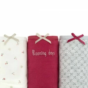 Braga ni&ntilde;a pack x3 algod&oacute;n elastano estampadas