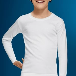 Camiseta interior termal lisa manga larga