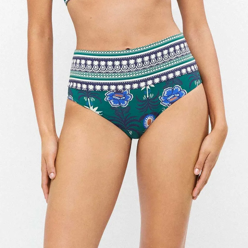 Braga alta ba&ntilde;o mujer estampada