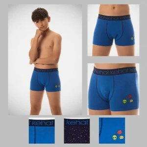 Boxer ni&ntilde;o en pack de 2 unidades algodon el&aacute;stico