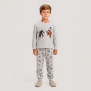 Pijama infantil manga larga Tom y Jerry