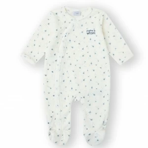 Pijama tundosado beb&eacute; abieto delante