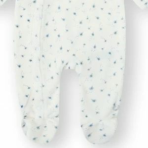 Pijama tundosado beb&eacute; abieto delante
