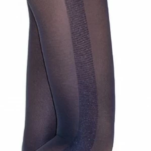 Panty fantas&iacute;a Opac relieve lateral stars brillo
