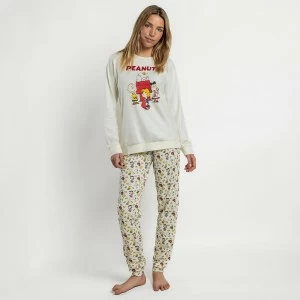 Pijama largo mujer dise&ntilde;o Snoopy
