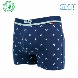 B&oacute;xer hombre algodon estampado aviones pack x2