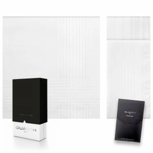 Estuche pa&ntilde;uelos blancos pack 3 Prestige 
