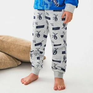 Pijama ni&ntilde;o terciopelo estampado