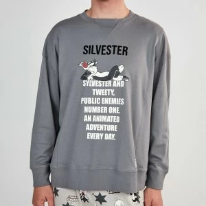 Pijama largo hombre estampado Silvestre