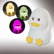 Luz led quitamiedos patito de varios colores 