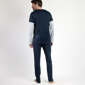 Pijama algod&oacute;n hombre manga larga "Champion"