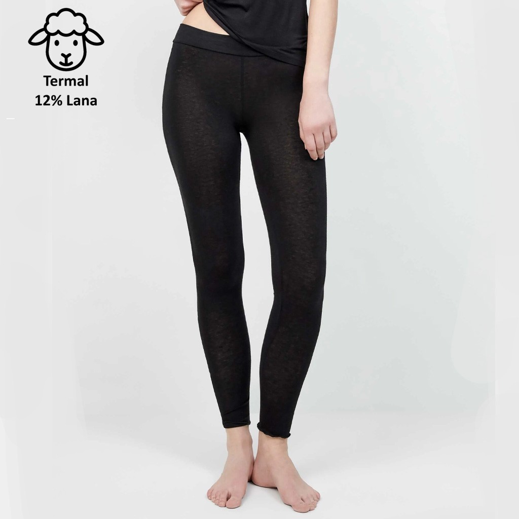 Pantalón interior malla termal con lana y viscosa