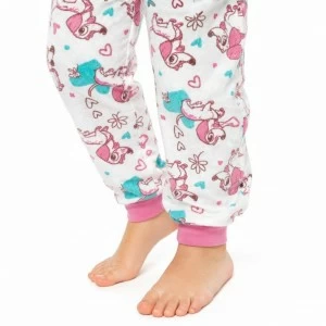 Pijama algod&oacute;n ni&ntilde;a manga larga estampado
