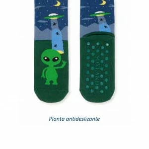 Calcet&iacute;n infantil fantasia algod&oacute;n antideslizante
