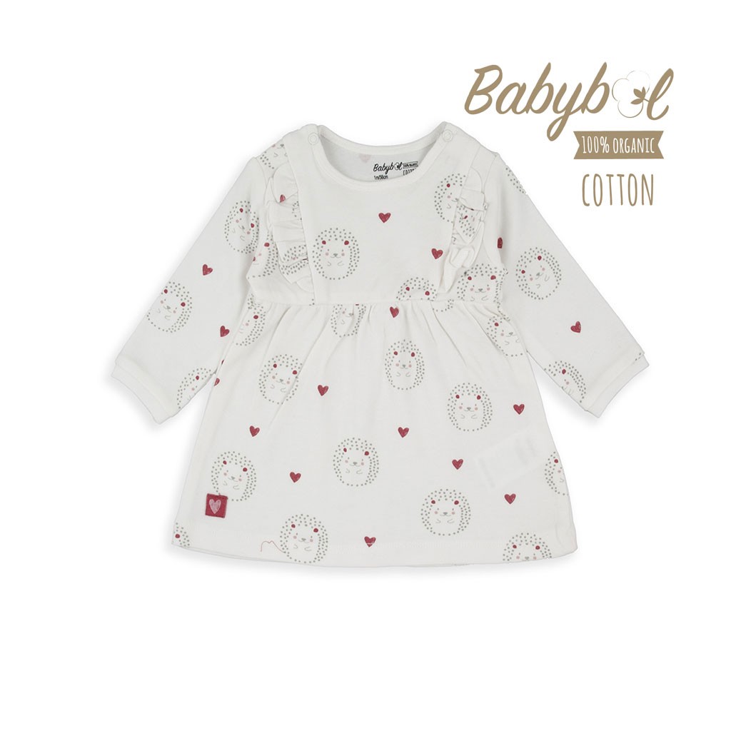 Vestido bebé algodón estampado