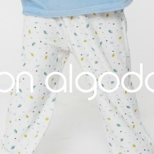 Pijama infantil tundosado planetas
