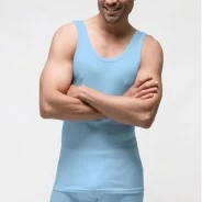 Camiseta hombre tirantes sport algod&oacute;n poli&eacute;ster