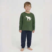 Pijama algod&oacute;n ni&ntilde;o manga larga