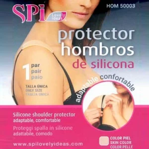 Hombreras protectoras de silicona para tirantes