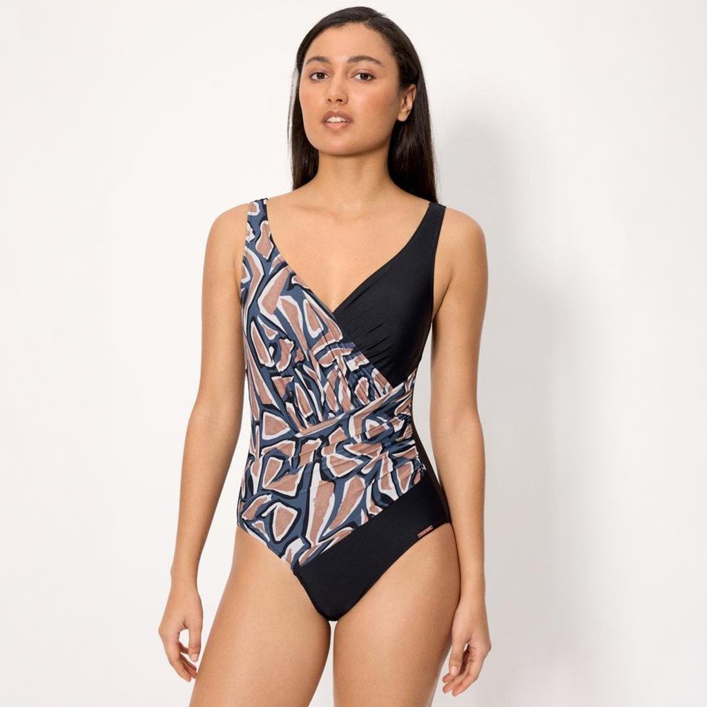 Ba&ntilde;ador mujer efecto reductor estampado