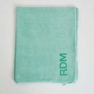 Toalla deporte 180 x110 microfibra rizo verde 