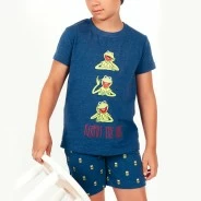 Pijama ni&ntilde;o manga corta Rana Gustavo