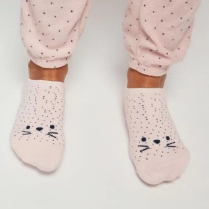 Calcetin tobillero fantas&iacute;a homewear