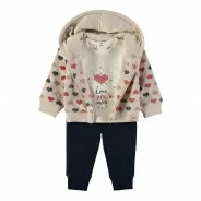 Conjunto algod&oacute;n beb&eacute; tres piezas