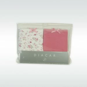 Braga bikini de algod&oacute;n el&aacute;stico Pack x2