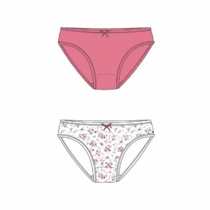 Braga bikini de algod&oacute;n el&aacute;stico Pack x2