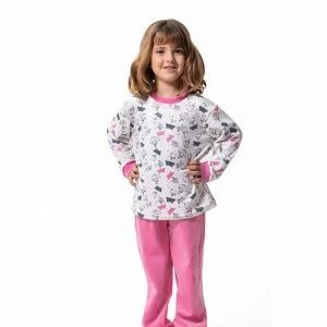 Pijama manga larga ni&ntilde;a estampado