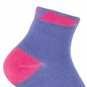 Calcet&iacute;n deportivo tobillero ni&ntilde;a pack x3