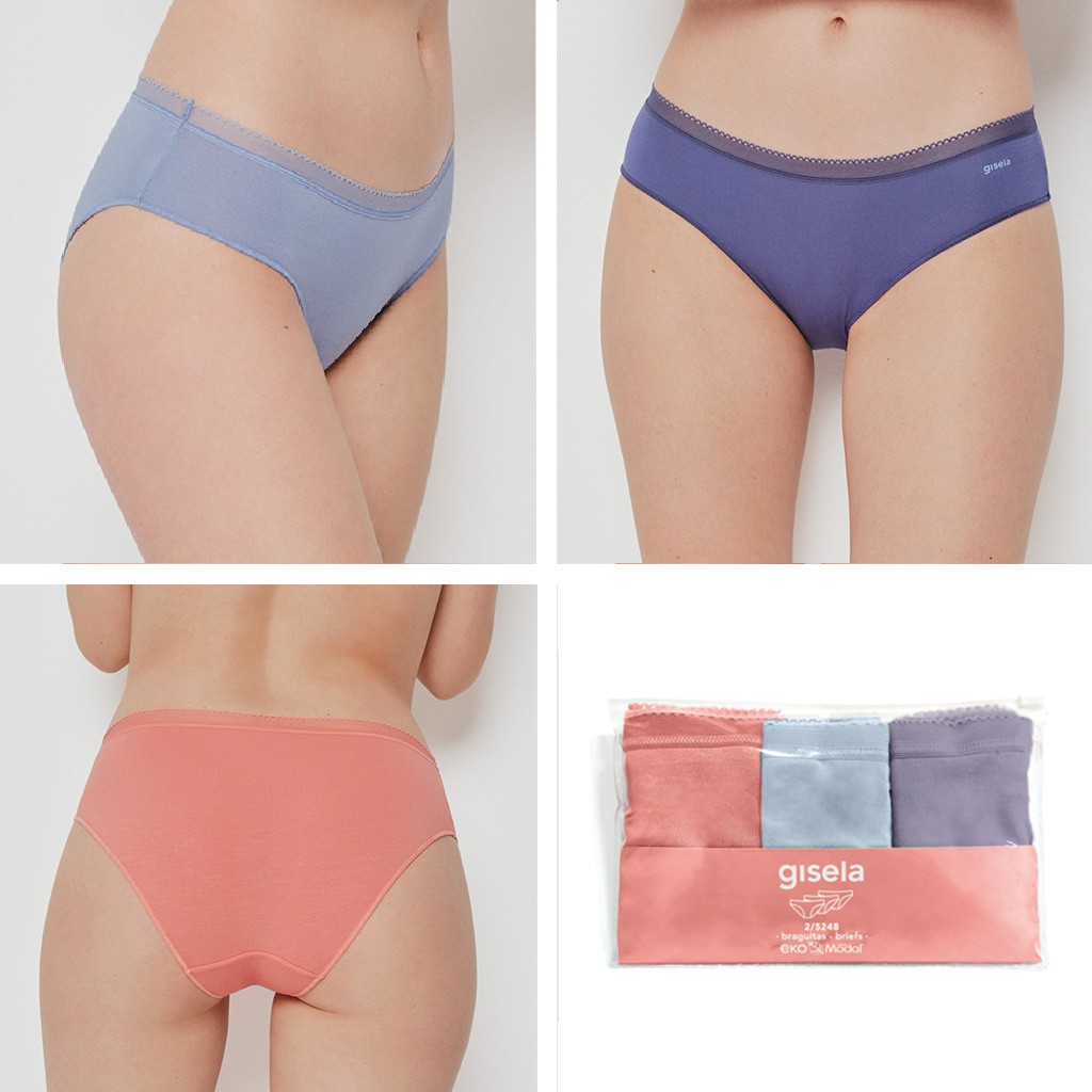 Braga bikini modal pack x 3
