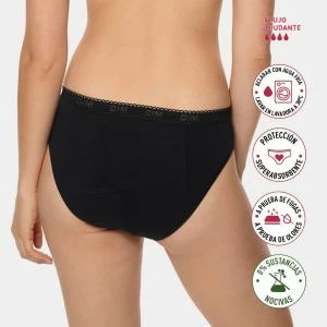 Braguita menstrual de flujo abundante infantil