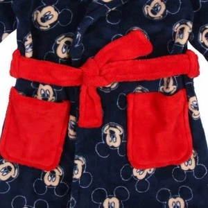 Bata ni&ntilde;o corta coralina Mickey