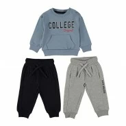 Chandal algod&oacute;n beb&eacute; pantalones combinables