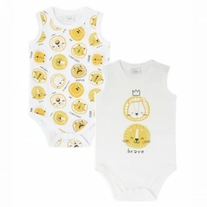 Body beb&eacute; tirantes algod&oacute;n pack 2