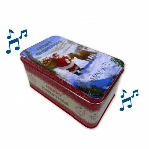 Calcet&iacute;n regalo hombre lata musical 3 pares