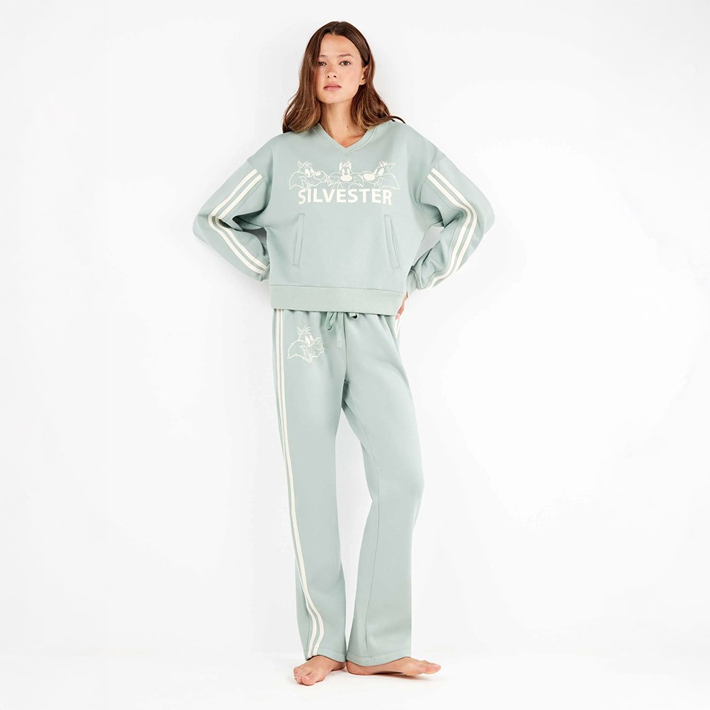 Pijama mujer manga larga Silvestre