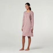 Camis&oacute;n mujer manga larga estampado