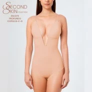 Body escote profundo y espalda baja secon skin