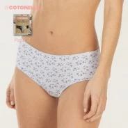 Braga midi algod&oacute;n estampado pack x 3 essential