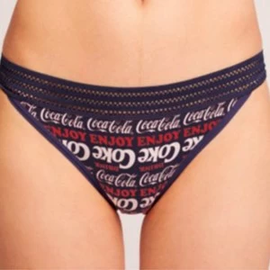 Pack 2 bragas bikini en algod&oacute;n Coca-Cola.