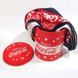 Pack 2 bragas bikini en algod&oacute;n Coca-Cola.