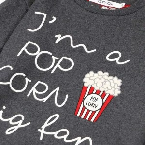 Pijama ni&ntilde;o manga larga Pop Corn
