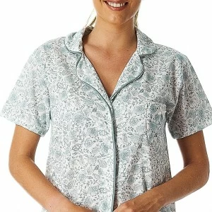 Camis&oacute;n abierto mujer algod&oacute;n estampado